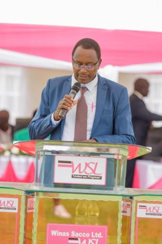 Chairman supervisory board giving the report during Winas Agm-min